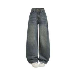 Quần Jeans Baggy Jeans Ống Rộng Y2k Phong Cách Vintage 2